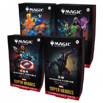 Magic Marvel Super Heroes Commander Deck Set EN (4)