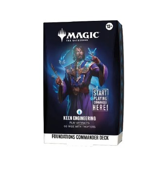 Magic Foundations Starter Commander Deck Keen Engineering EN