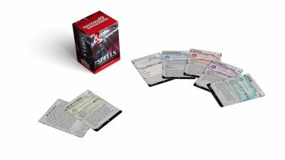 Dungeons & Dragons Reference Cards Spells Levels 2-3 English