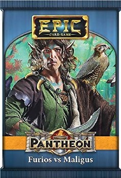 Epic Card Game Pantheon Furios vs Maligus Expansion EN