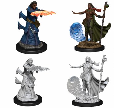 D&D Nolzurs Marvelous Miniatures Human Wizard Female