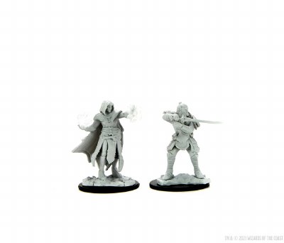D&D Nolzurs Marvelous Miniatures Hobgoblin Fighter Male & Hobgoblin Wizard Female