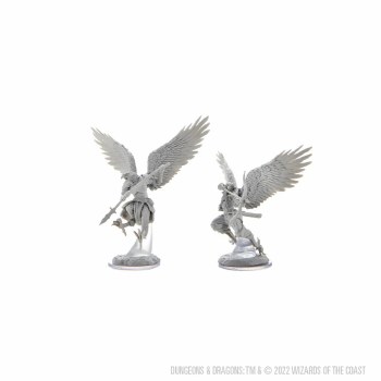 D&D Nolzurs Marvelous Miniatures Aarakocra Fighers