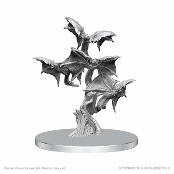 Stranger Things Unpainted Miniatures Demobat Swarm