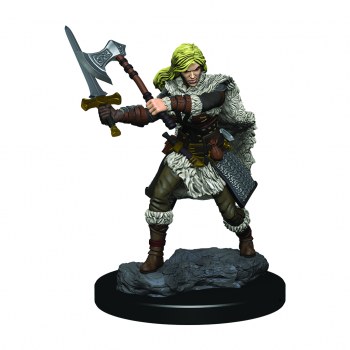 D&D Icons of the Realms Premium Human Female Barbarian