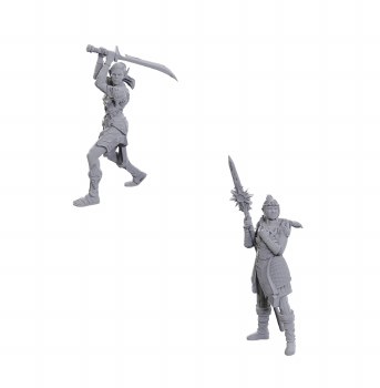 D&D Nolzurs Marvelous Miniatures Baldurs Gate III Lae'zel & Shadowheart