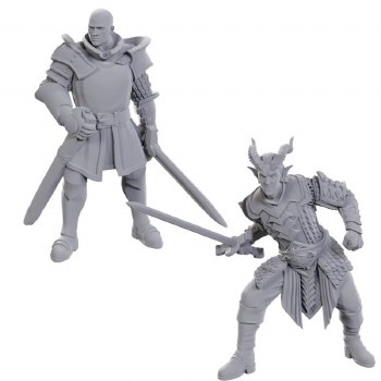 D&D Nolzurs Marvelous Miniatures Baldur's Gate 3 Ulder Ravengard & Zevlor