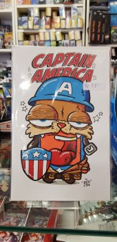 Captain America #700 BRAINFART Sketch Blank Variant