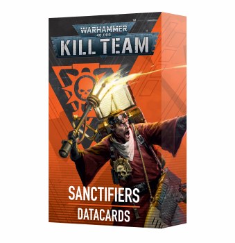 Warhammer 40K Kill Team Sanctifiers Datacards EN