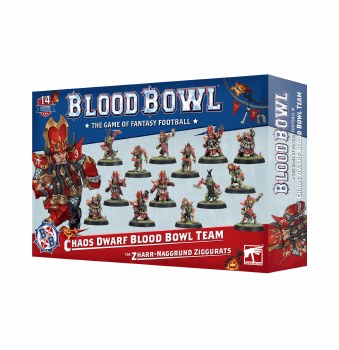 Blood Bowl Chaos Dwarf Team The Zharr-Naggrund Ziggurats EN