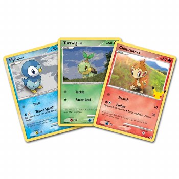 Pokèmon Oversized 25th Anniversary Sinnoh Starter 3Pk Booster EN