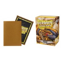 Dragon Shield Matte Gold Standard Sleeves (100)