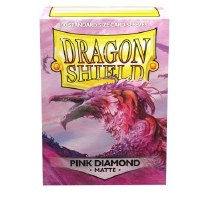 Dragon Shield Matte Pink Diamond Standard Sleeves (100)