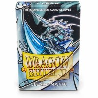 Dragon Shield Japanese Size Matte Clear (60)