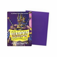 Dragon Shield Japanese Size Matte Purple (60)