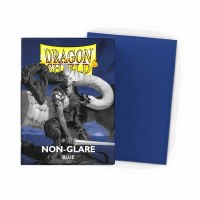Dragon Shield Non Glare Matte Blue Standard Size (100)