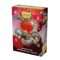 Dragon Shield Japanese Size Matte Art Sleeves Valentine Drag