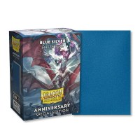 Dragon Shield Dual Matte Sleeves Anniversary Special Edition Blue Silver (100)