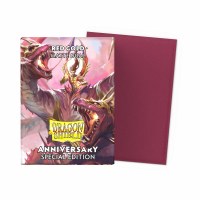 Dragon Shield Dual Matte Sleeves Anniversary Special Edition Red Gold (100)