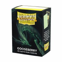 Dragon Shield Pastel Dual Matte Sleeves Gooseberry (100)