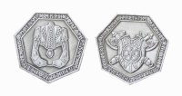 Fantasy Coins Dwarven Silver