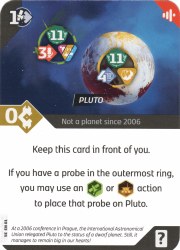 SETI Pluto Promo Card EN