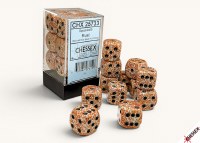 Chessex Speckled Rust 16mm d6 Dice Block (12)