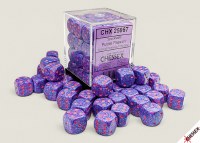 Chessex Speckled Purple Passion 12mm d6 Dice Block (36)