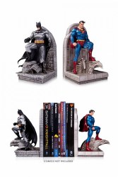 DC Comics Superman & Batman Bookends