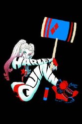 Harley Quinn HC VOL 06 Black White & Red All Over