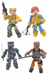 Gi Joe Minimates Series 1 Carded Box Set Gi Joe Minimates Series 1 Carded Box Set