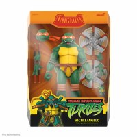 Teenage Mutant Ninja Turtles Ultimates Michelangelo W12 Action Figure Teenage Mutant Ninja Turtles Ultimates Michelangelo W12 Action Figure