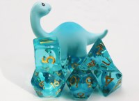 Foam Brain Games Stuff Inside Brontosaurus 7 Die Set