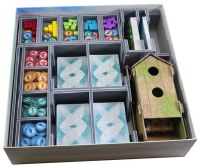 Folded Space Insert Wingspan Boardgame Organiser