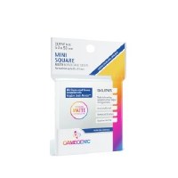 Gamegenic Matte Mini Square Sleeves 53x53mm (50) Gamegenic Matte Mini Square Sleeves 53x53mm (50)