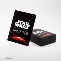 Gamegenic Star Wars Unlimited Art Sleeves Space Red (60)