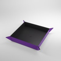 Gamegenic Magnetic Dice Tray Square Black/Purple