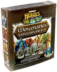 Heroes of Land Air and Sea Mercenary Pack 1 EN