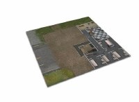 The Walking Dead All Out War Deluxe Mat The Prison