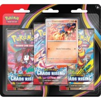 Pokémon Mega Evolution Chaos Rising 3-Pack Blister EN