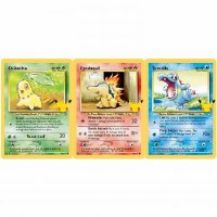 Pokémon Oversized 25th Anniversary Johto Starter 3Pk Booster EN
