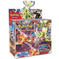 Pokémon Karmesin & Purpur Obsidian Flammen Booter Display DE