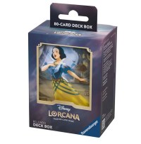 Disney Lorcana Snow White Well Wisher 80 Card Deck Box