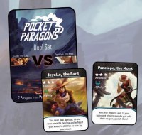 Pocket Paragons Duel Set Jayelle, the Bard vs Penelope, the Monk EN