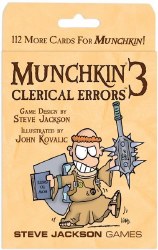 Munchkin 3 Clerical Errors Expansion EN