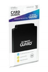 Ultimate Guard Card Dividers Standard Size Black (10)