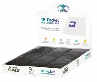 Ultimate Guard 18-Pocket Pages Side Loading Black (50)