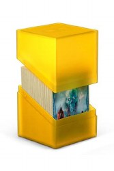 Ultimate Guard Boulder Deck Case Standard Size Amber 100+