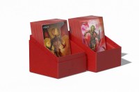 Ultimate Guard Return To Earth Boulder Deck Case Red 100+