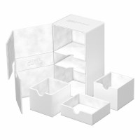 Ultimate Guard Twin FlipNTray XenoSkin Monocolor White 200+